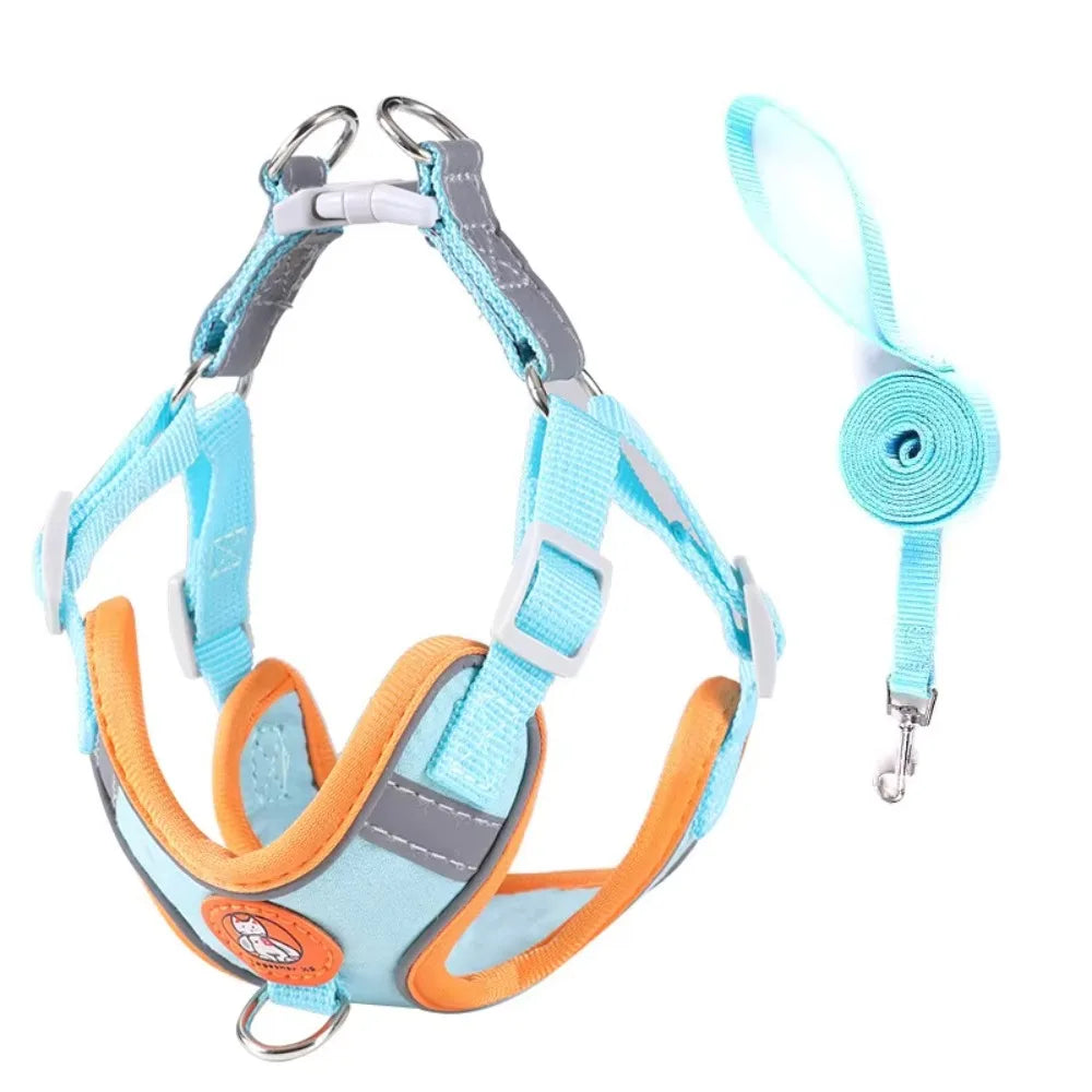 Reflective No-Pull Adjustable Dog Harness