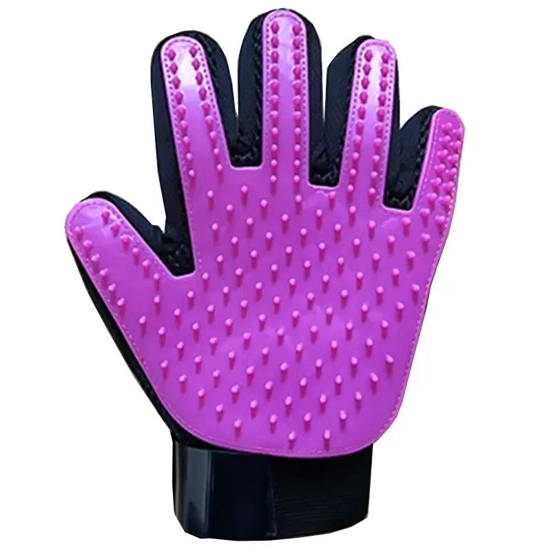 Reusable Pet Grooming Massage Gloves Brush