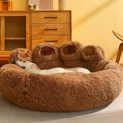 Adorable Bear Claw Shaped Pet Bed