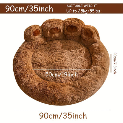 Adorable Bear Claw Shaped Pet Bed