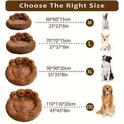 Adorable Bear Claw Shaped Pet Bed