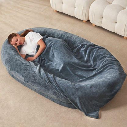 Giant Human-Size Dog Bed for Pets and Adults