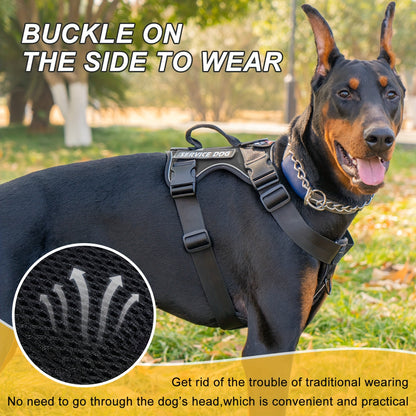 Reflective Service Dog Harness Vest
