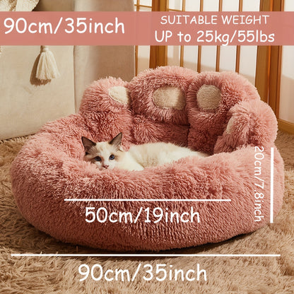 Adorable Bear Claw Shaped Pet Bed