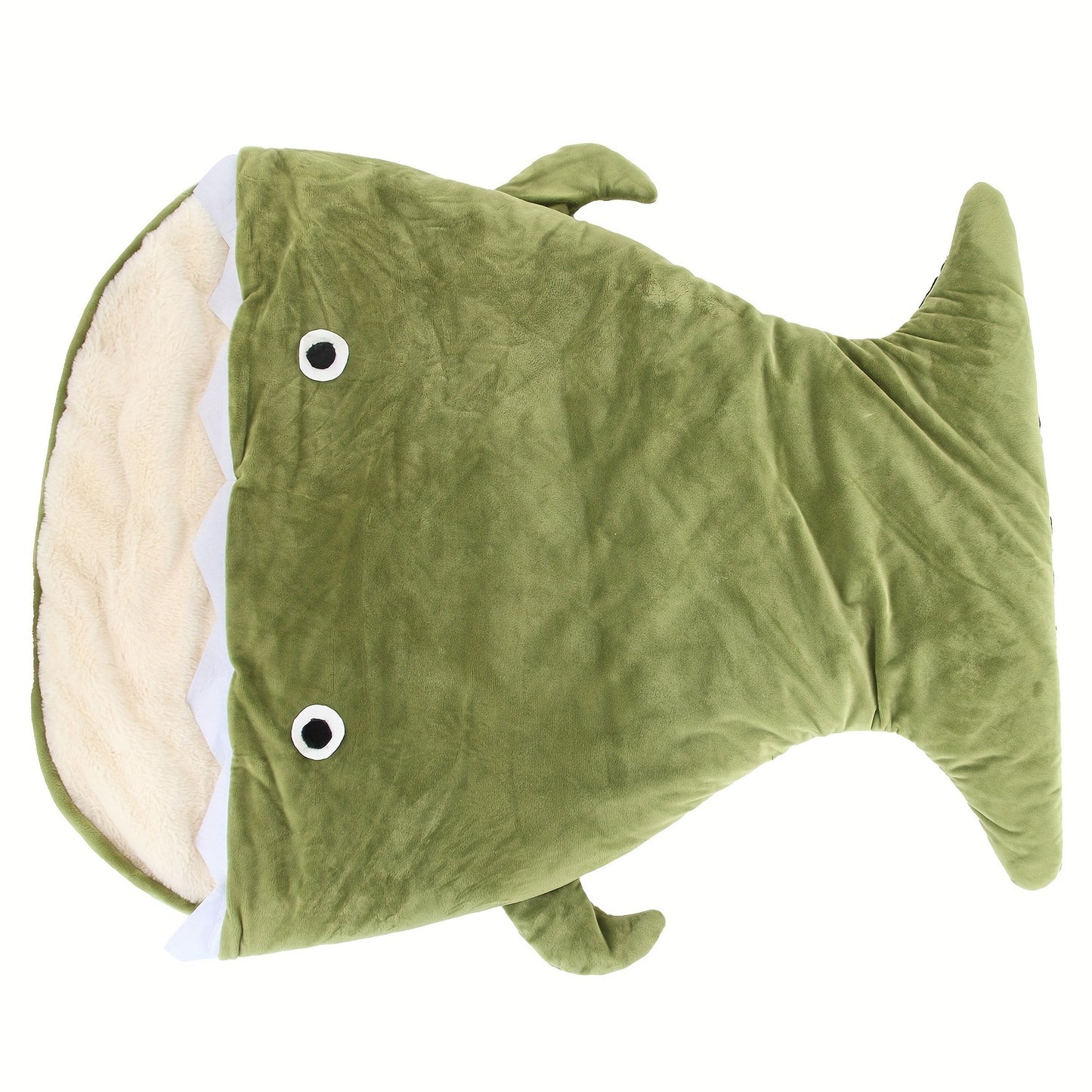 Cartoon Shark Shaped Pet Dog Bed