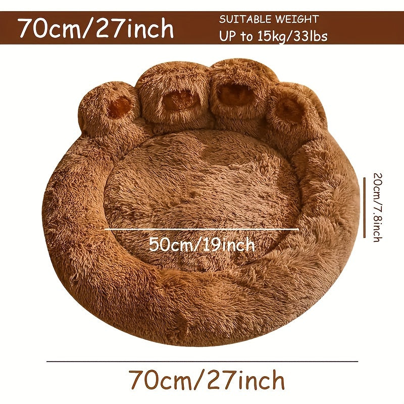 Adorable Bear Claw Shaped Pet Bed