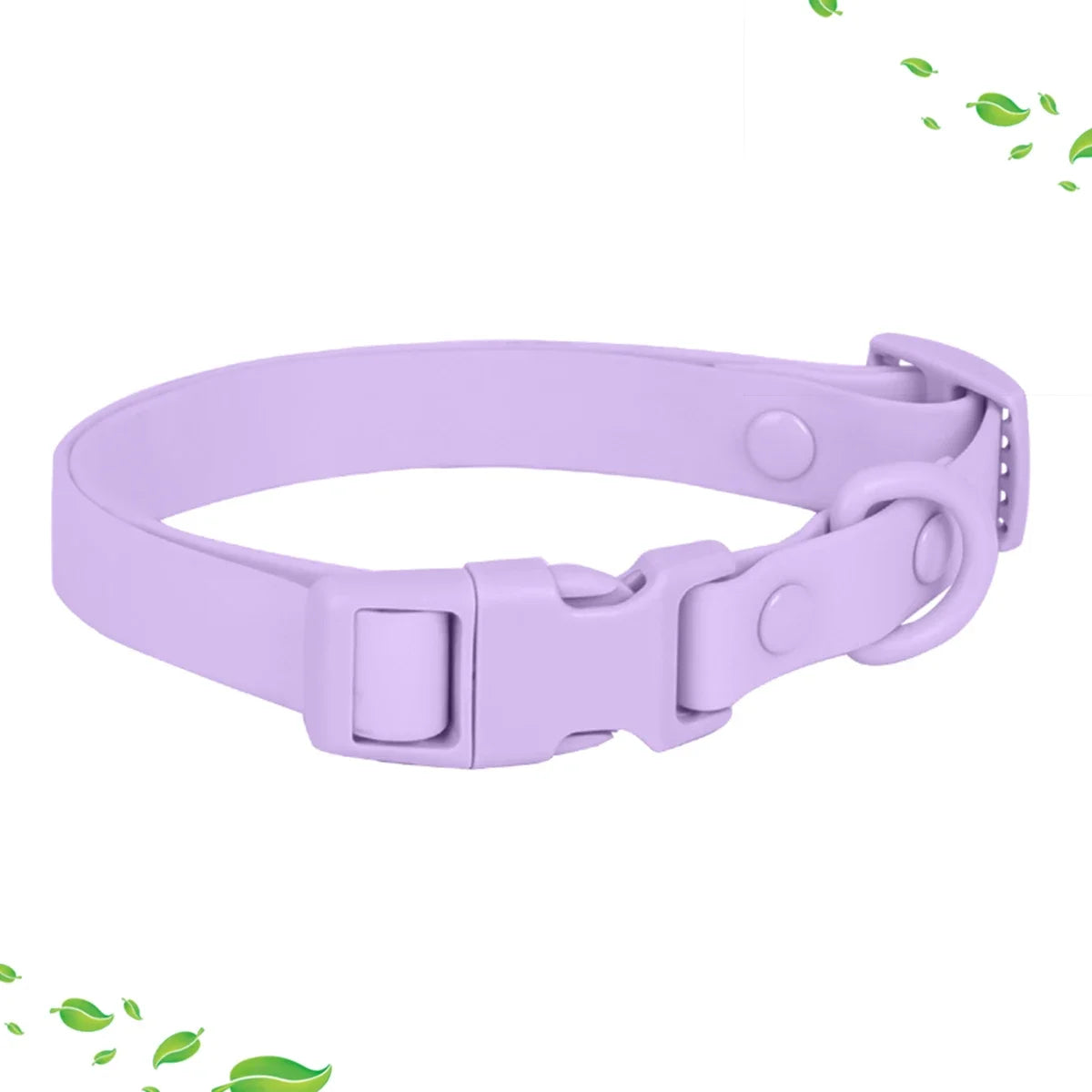 Macaron Colored Waterproof Adjustable Dog Collar