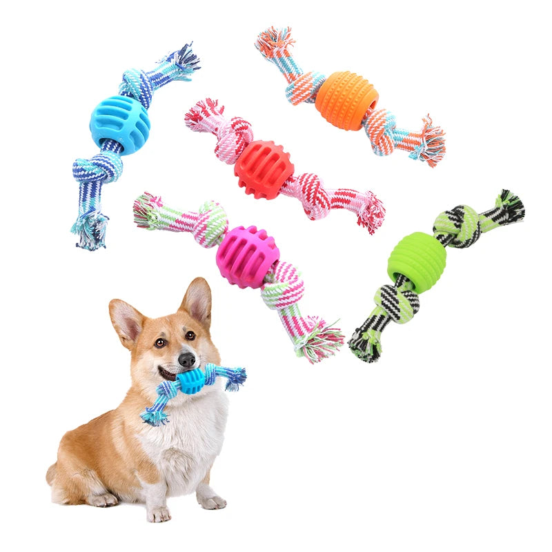 Cotton Rope Double Knot Dog Toy