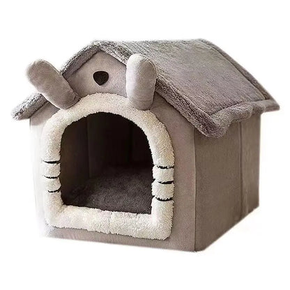 All-Season Removable Washable Pet House Bed