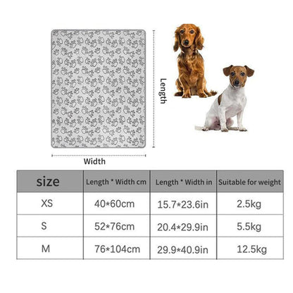 Soft Washable Winter Pet Blanket Grey