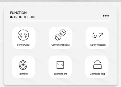 Reflective No-Pull Small Medium Dog Harness