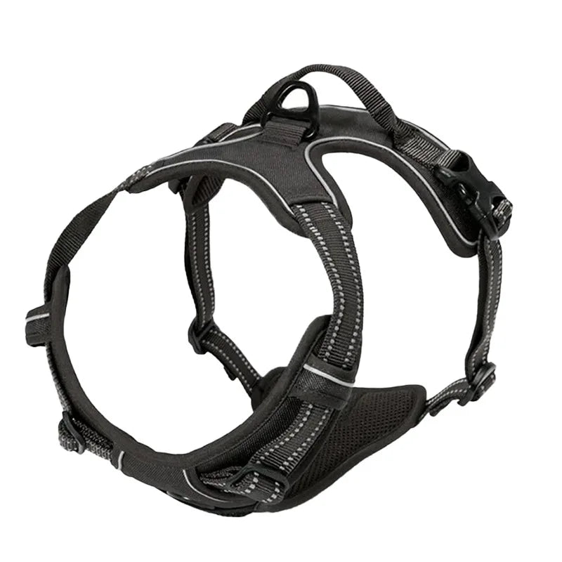 Reflective Backless Large Medium Dog Harness