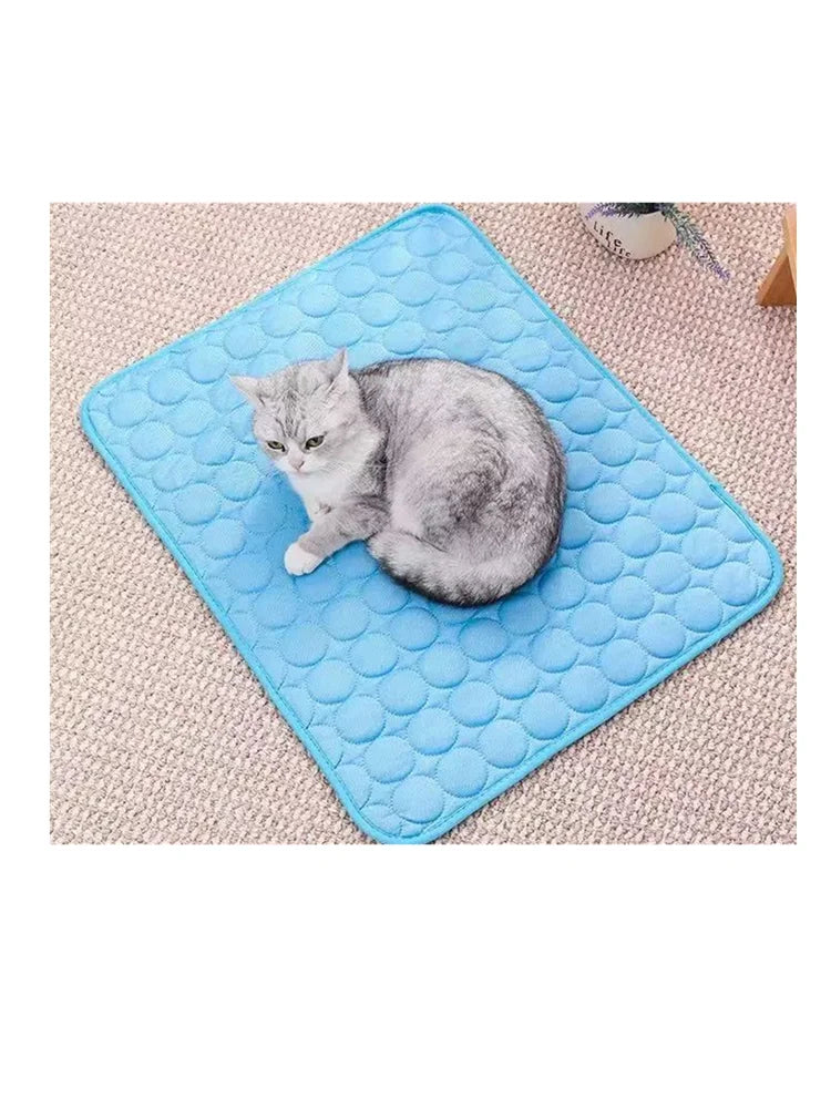 Self Cooling Ice Silk Pet Sleeping Mat