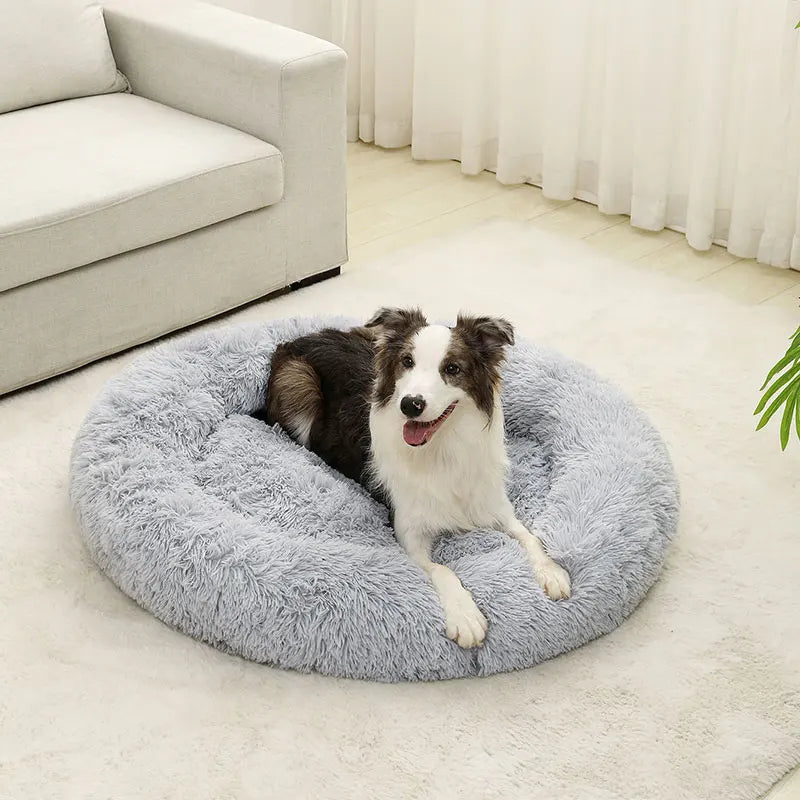 Soft Long Plush Pet Sleeping Sofa