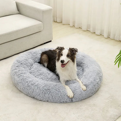 Soft Long Plush Pet Sleeping Sofa