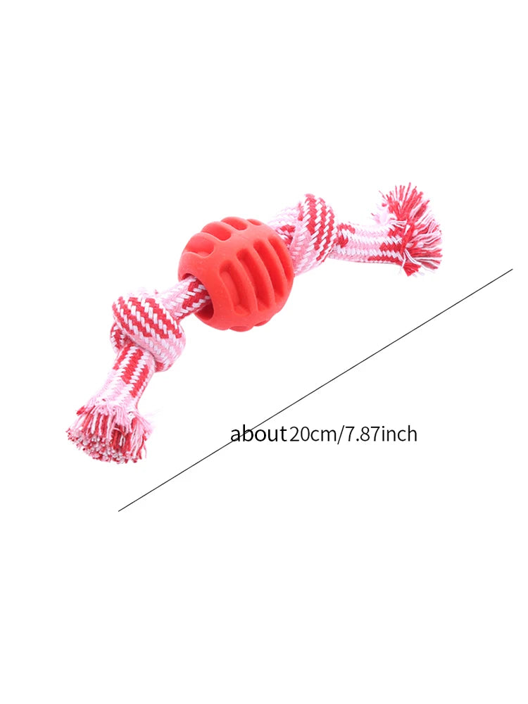 Cotton Rope Double Knot Dog Toy