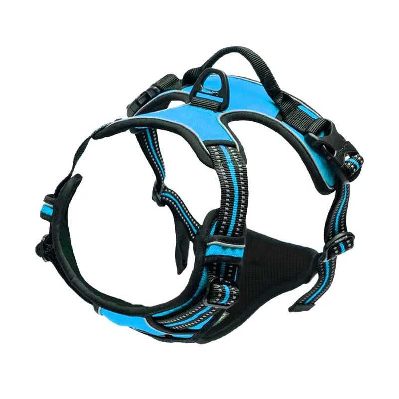 Reflective Backless Large Medium Dog Harness