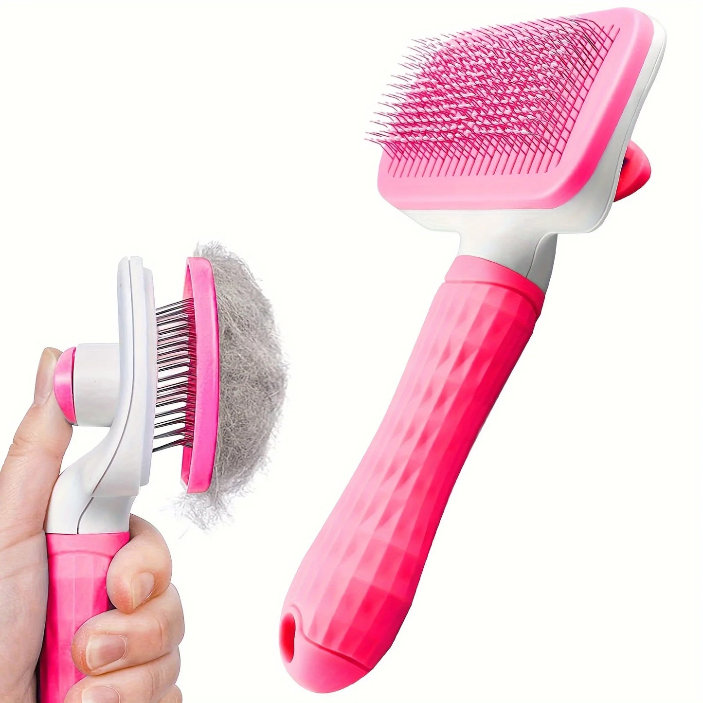 Self-Cleaning Pet Hair Removal Comb