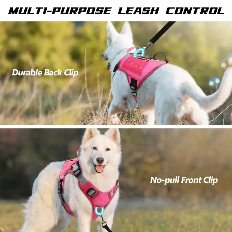 Adjustable Reflective Tactical Dog Harness