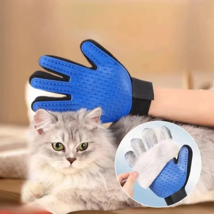 Reusable Pet Grooming Massage Gloves Brush