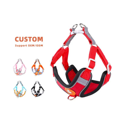 Reflective No-Pull Adjustable Dog Harness