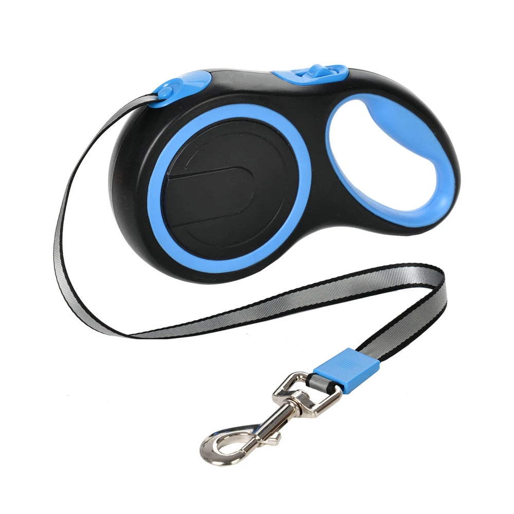 Durable Retractable Nylon Leash Large Dogs