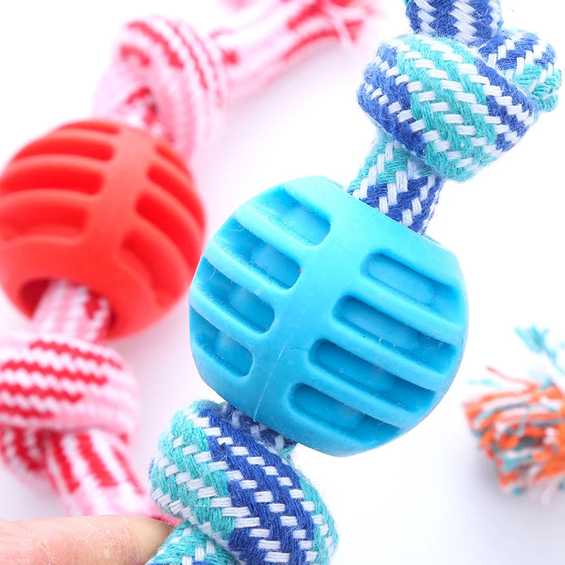 Cotton Rope Double Knot Dog Toy