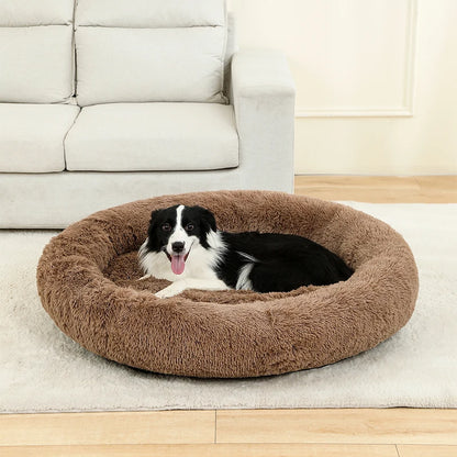 Soft Long Plush Pet Sleeping Sofa