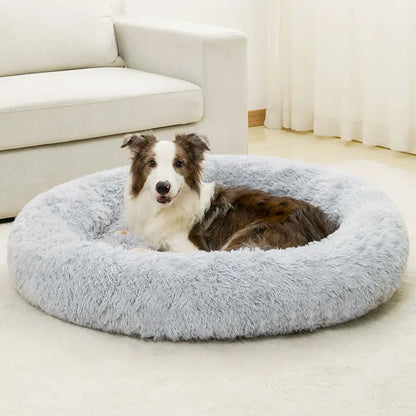 Soft Long Plush Pet Sleeping Sofa