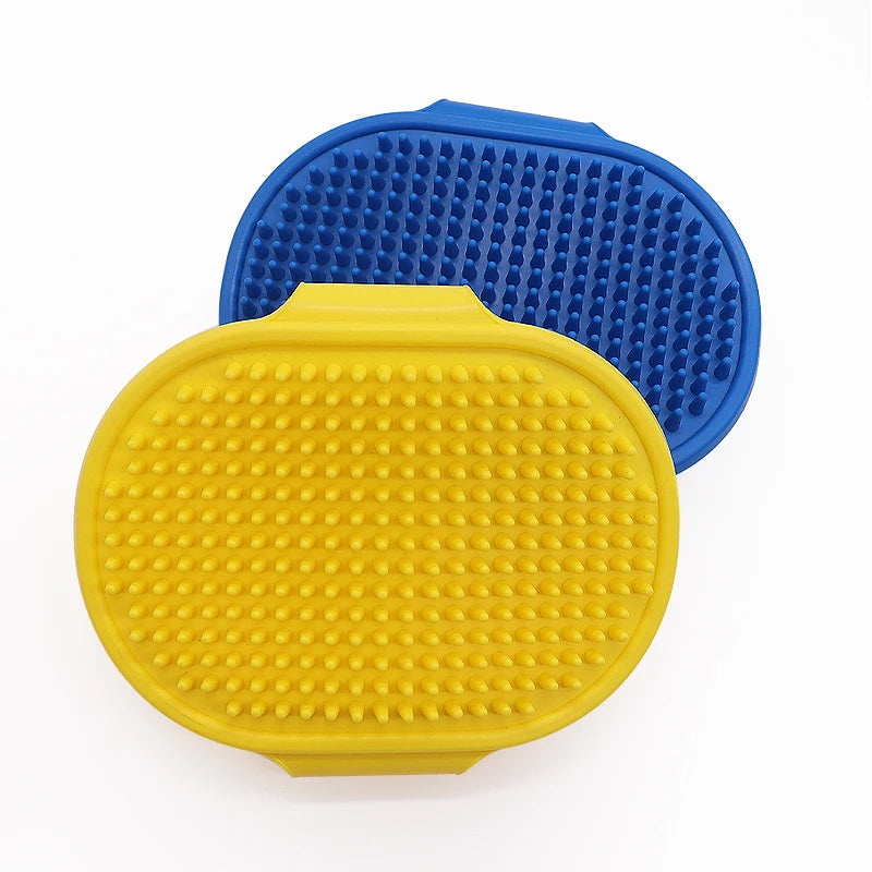 Soft Rubber Pet Grooming Massage Brush