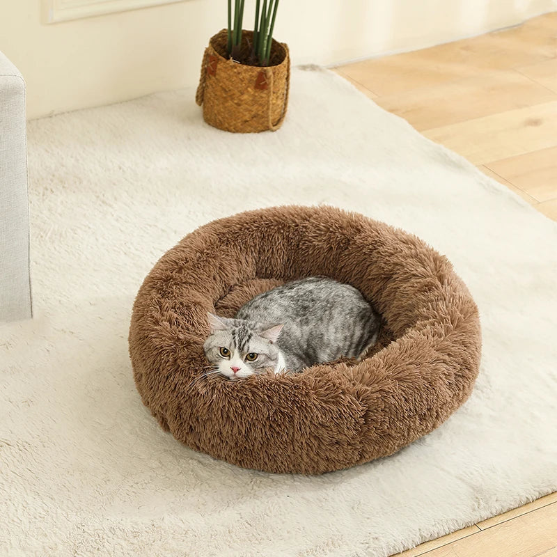 Soft Long Plush Pet Sleeping Sofa