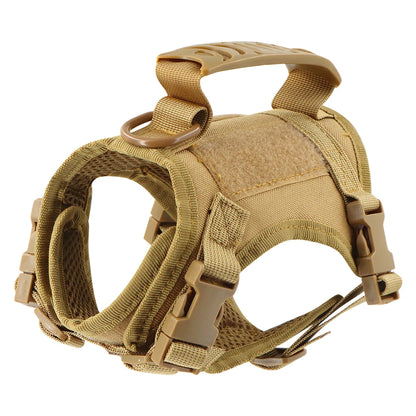 Adjustable Tactical Puppy Harness Leash Kit