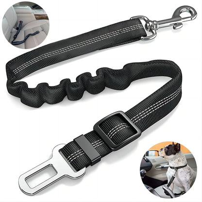 Adjustable Reflective Nylon Dog Seat Belt