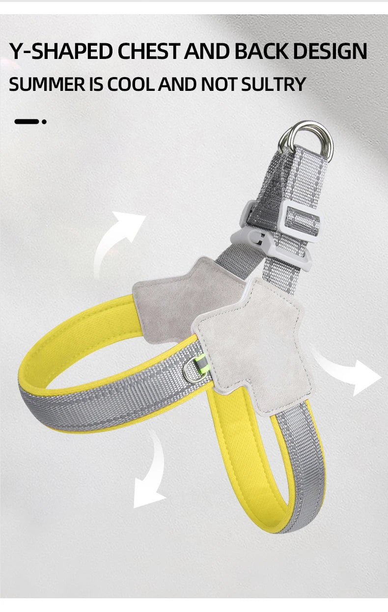 Reflective No-Pull Small Medium Dog Harness