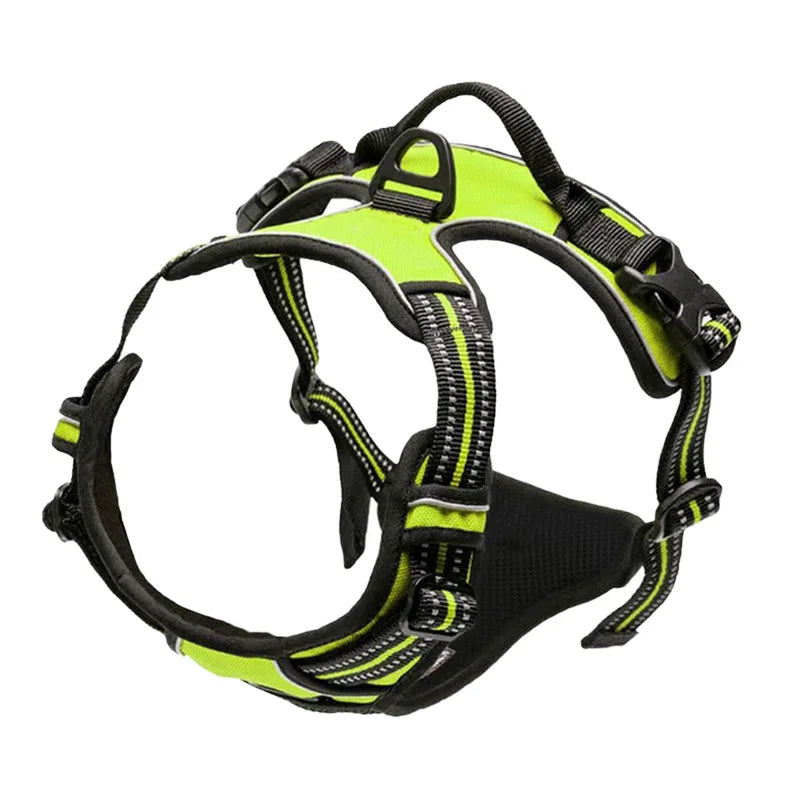 Reflective Backless Large Medium Dog Harness