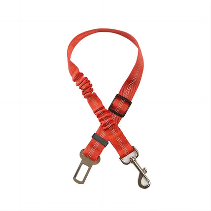 Adjustable Reflective Nylon Dog Seat Belt