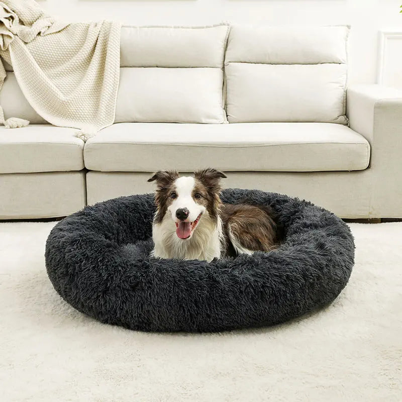 Soft Long Plush Pet Sleeping Sofa