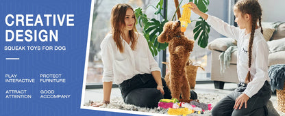 Plush Dog Chew Squeaky Toy