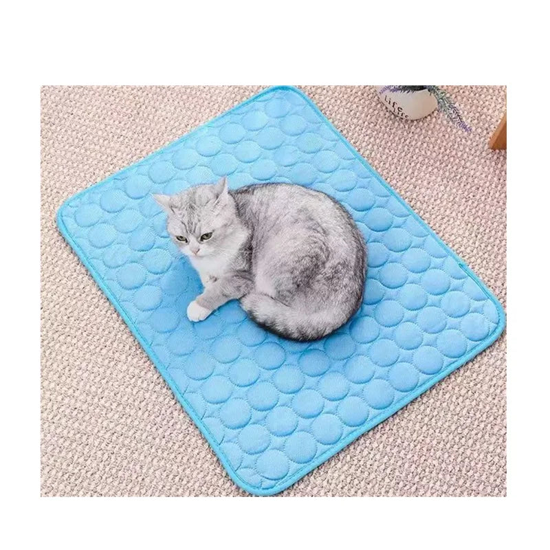 Self Cooling Ice Silk Pet Sleeping Mat