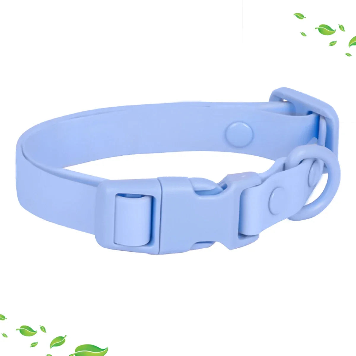 Macaron Colored Waterproof Adjustable Dog Collar