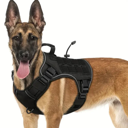 Adjustable Reflective Tactical Dog Harness
