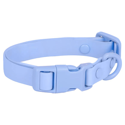 Macaron Colored Waterproof Adjustable Dog Collar