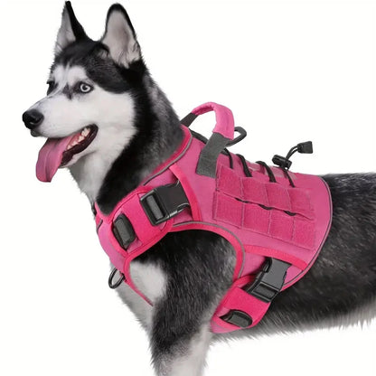 Adjustable Reflective Tactical Dog Harness
