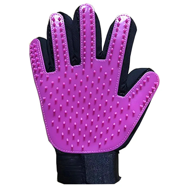 Reusable Pet Grooming Massage Gloves Brush