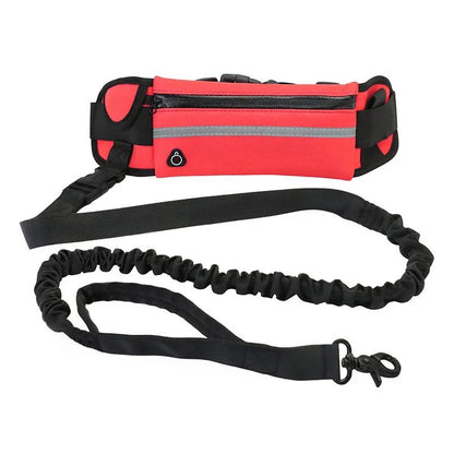 Hands-Free Reflective Running Dog Leash