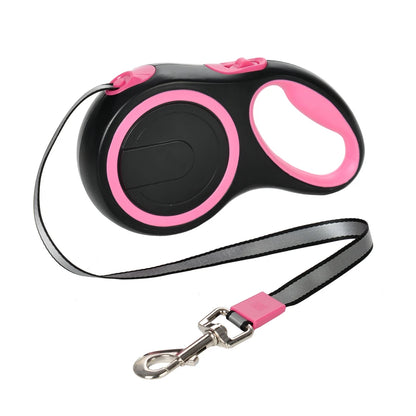 Durable Retractable Nylon Leash Large Dogs
