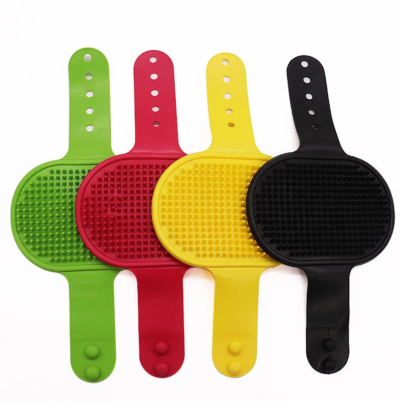 Soft Rubber Pet Grooming Massage Brush
