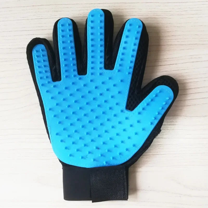 Reusable Pet Grooming Massage Gloves Brush