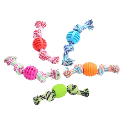 Cotton Rope Double Knot Dog Toy
