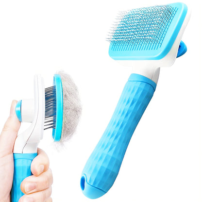 Self-Cleaning Pet Hair Removal Comb